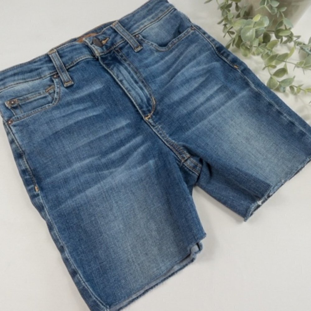 Joe's Flawless The Charlie High Rise Cut Off Jean Shorts, Size: 25
